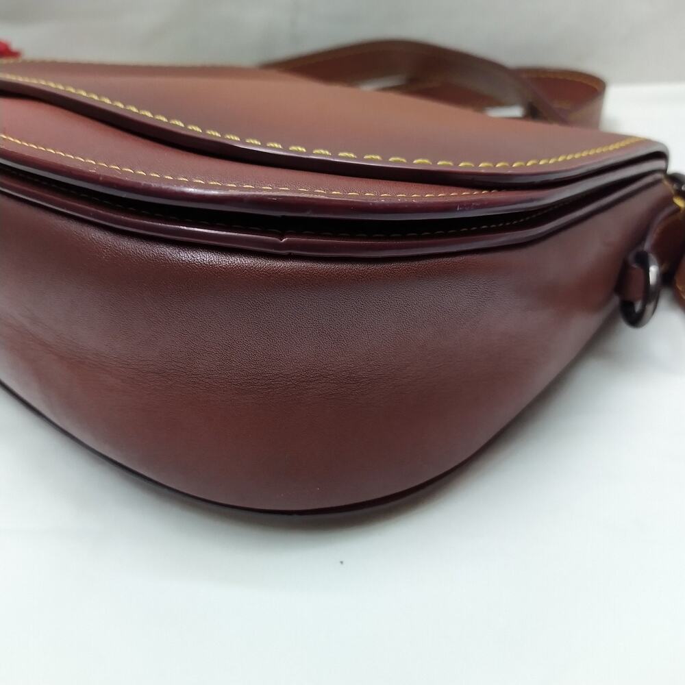 Coach 1941 Saddle 23 Brown Leather Flap Closure Crossbody Bag - Picture 16 of 16